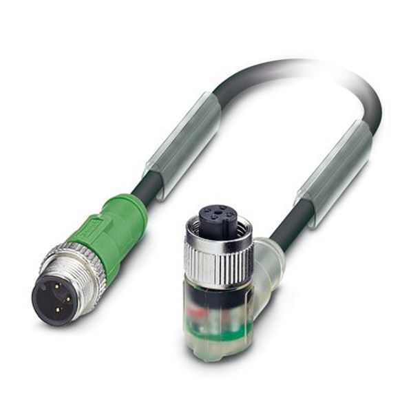 SAC-3P-M12MS/0,3-PUR/M12FR-2LB - Sensor/actuator cable image 3