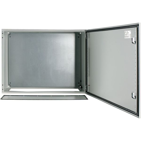 Wall enclosure with mounting plate, HxWxD=600x800x300mm image 6