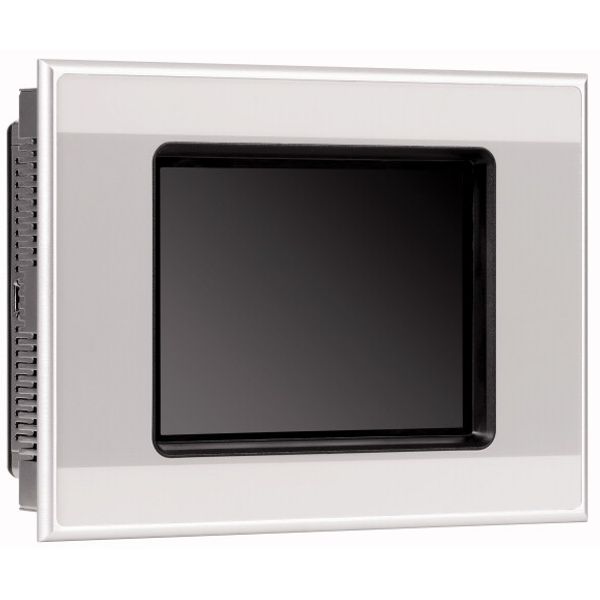 Single touch display, 5,7-inch display, 24 VDC, IR, 640 x 480 pixels, 2x Ethernet, 1x RS232, 1x RS485, 1x CAN, PLC function can be fitted by user image 4