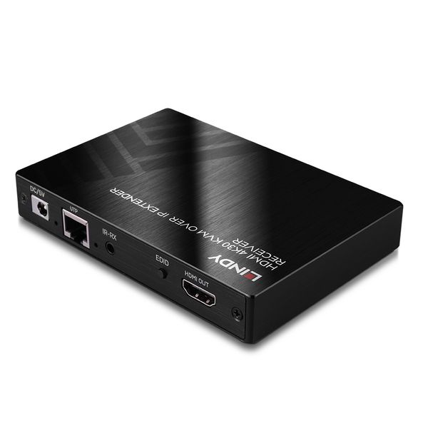 KVM over IP Extender, Receiver Extend HDMI® 4K30, USB HID and IR Over an IP Network image 2