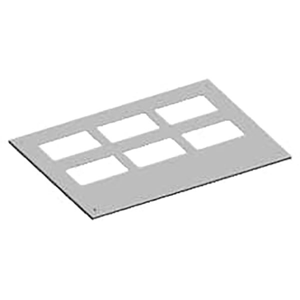 RD16F2 Top plate, Field width: 1, 12 mm x 360 mm x 625 mm image 1