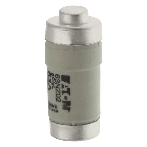 Fuse-link, LV, 63 A, AC 400 V, D02, gL/gG, IEC, time-delay image 23