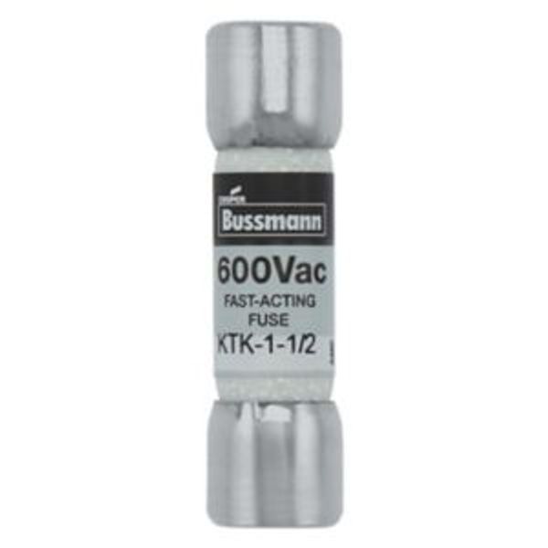 Fuse-link, low voltage, 1.5 A, AC 600 V, 10 x 38 mm, supplemental, UL, CSA, fast-acting image 5