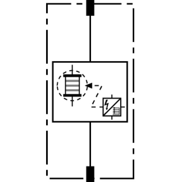 Spark-gap-based protection module f. DEHNsecure M image 3