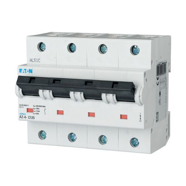 Miniature circuit breaker (MCB), 40A, 4p, type B characteristic image 3