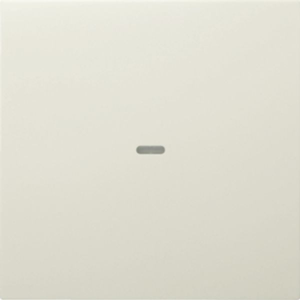 Cover for 1gang for push-button module, clearlens, S.1/B.3/B.7, white  image 2