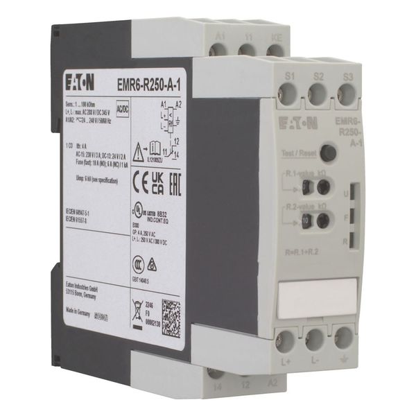 Insulation monitoring relays, 0 - 250 V AC, 0 - 300 V DC, 1 - 100 kΩ image 7
