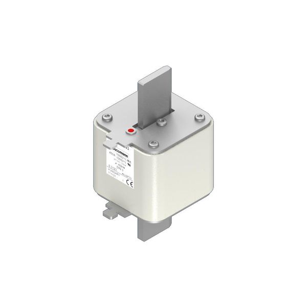 Fuse-link, high speed, 450 A, AC 1000 V, DIN 3, 90 x 75 x 150 mm, aR, DIN, IEC, single indicator image 4