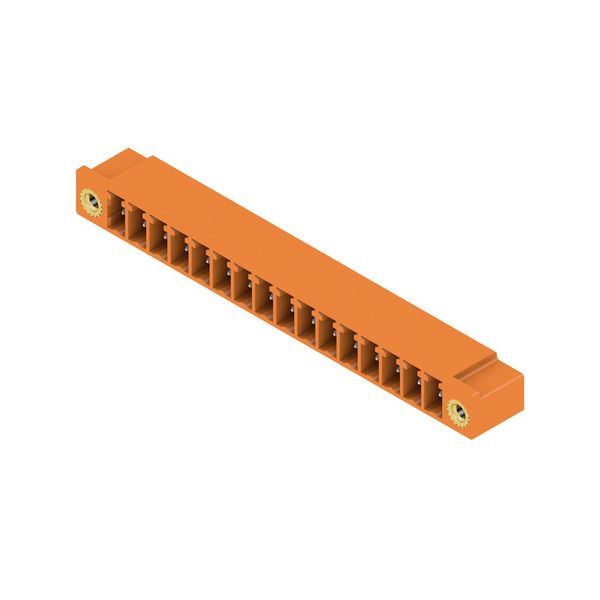 PCB plug-in connector (board connection), 3.81 mm, Number of poles: 16 image 2