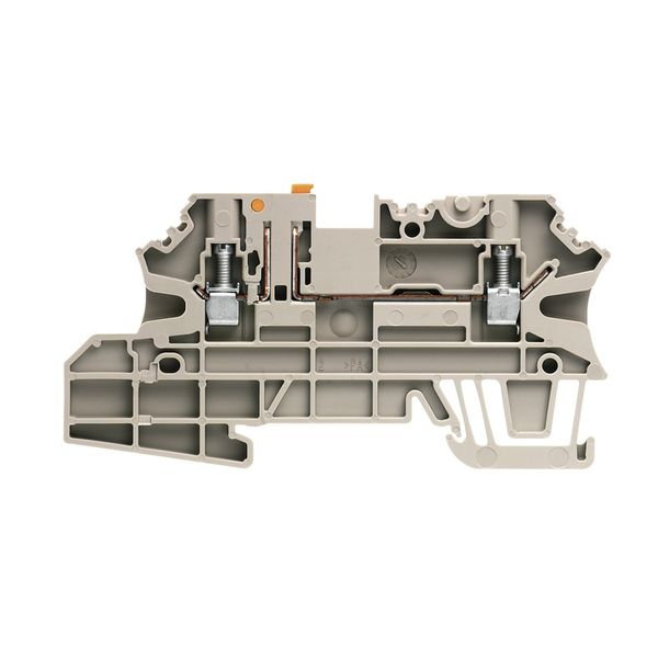 Test-disconnect terminal, 2.5 mm², 24 A, Pivoting, Cross-disconnect: s image 1