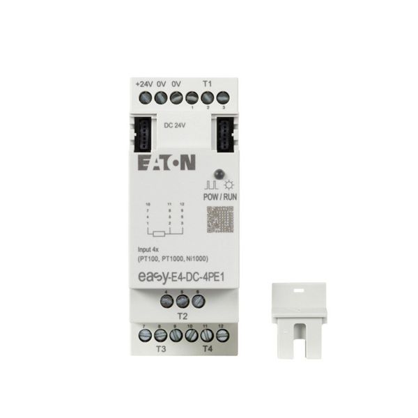 I/O expansion, For use with easyE4, 24 V DC, Inputs expansion (number) analog: 4, screw terminal image 11
