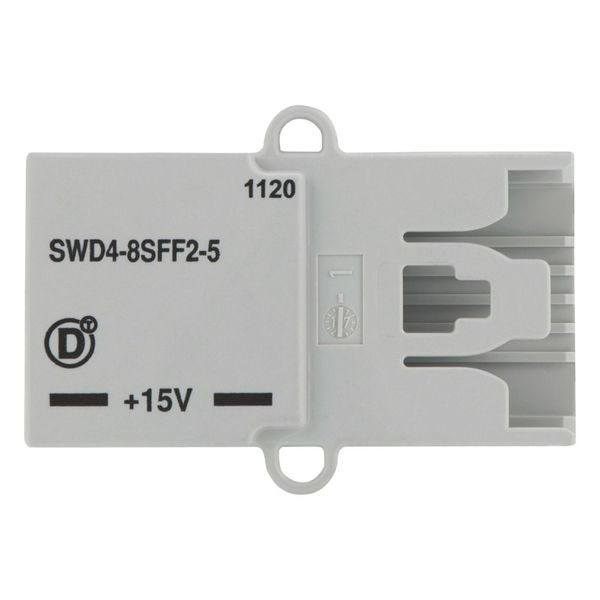 Coupling, SmartWire-DT, for connecting ribbon cables via blade terminal SWD4-8MF 2 image 5