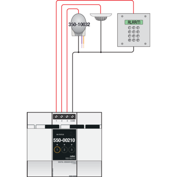 Digital potential-free sensor module for Niko Home Control image 5