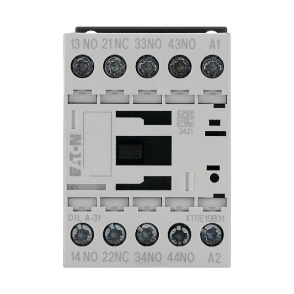 Contactor relay, 415 V 50 Hz, 480 V 60 Hz, 3 N/O, 1 NC, Screw terminals, AC operation image 6