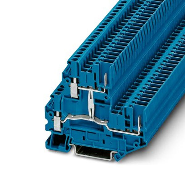 UTTB 2,5/2P-PV BU - Double-level terminal block image 3