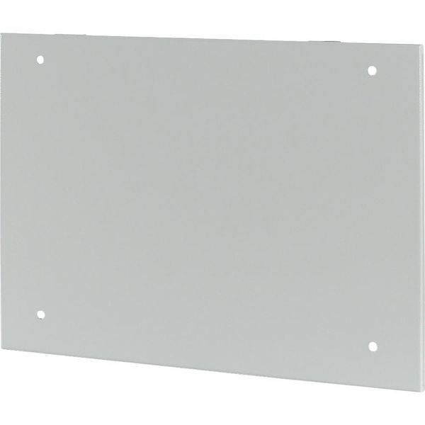 Section wide cover, closed, HxW=400x1000mm, IP55, grey image 5