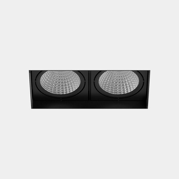 Downlight MULTIDIR TRIMLESS BIG 46.2W LED warm-white 3000K CRI 90 59º Black IN IP20 / OUT IP54 5392lm image 1