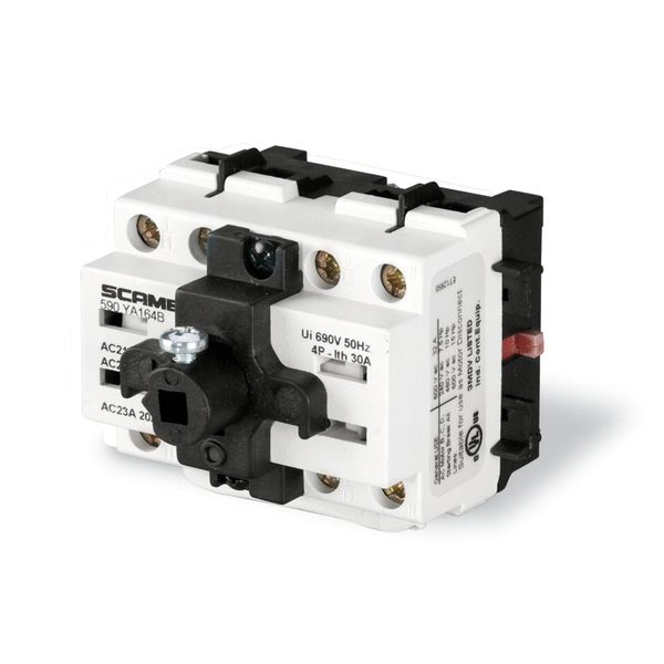 ADAPTOR FROM ITALIAN ST. TO IEC309 BLACK image 1