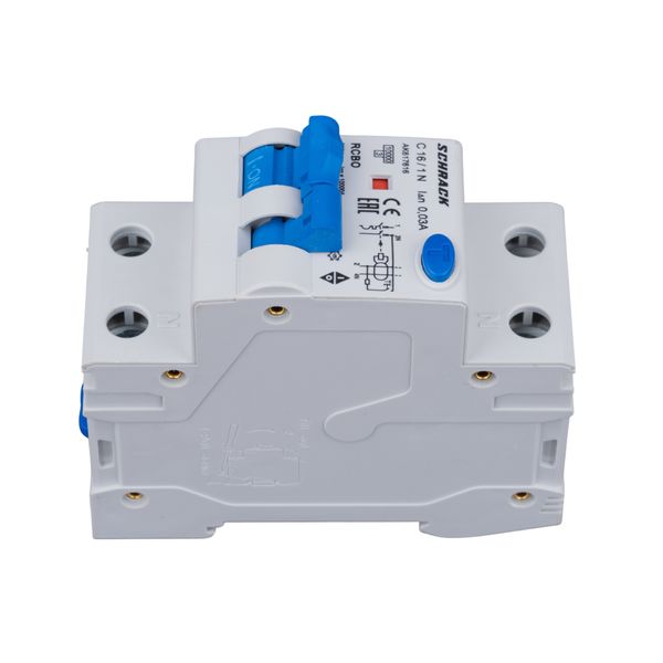 Combined MCB/RCD (RCBO) 1+N, AMPARO 10kA, C 16A, 30mA, Typ A image 3