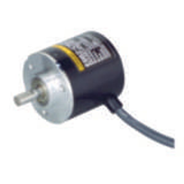 Rotary Encoder, incremental, 40ppr, 5-24 VDC, 3-phase, NPN output, 2m image 2