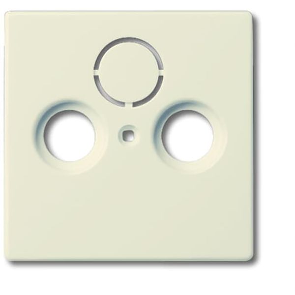 1743-82 CoverPlates (partly incl. Insert) future®, solo®; carat®; Busch-dynasty® ivory white image 1