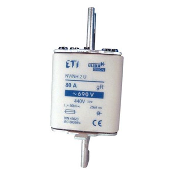 Fuse link, S2UQU/110/100A/690V image 1