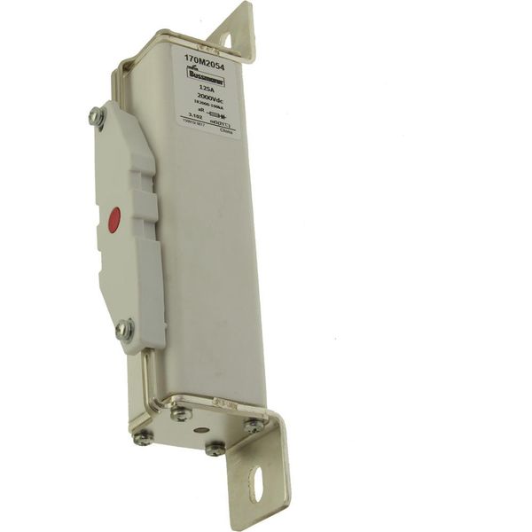 Fuse-link, high speed, 80 A, DC 2000 V, 39 x 66 x 216 mm, aR, IEC, with indicator image 4