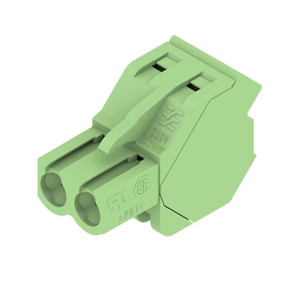 PCB plug-in connector (wire connection), 5.08 mm, Number of poles: 2,  image 2