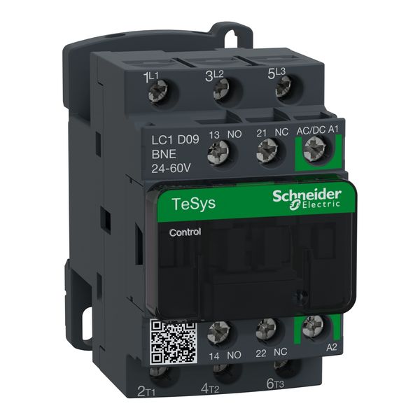 TeSys Deca contactor 3P 9A AC-3/AC-3e up to 440V coil 24-60V AC/DC image 4