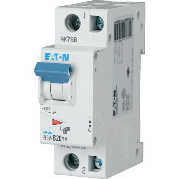 PLSM-B20/1N-MW Eaton Moeller series xPole - PLS6/M MCB image 1