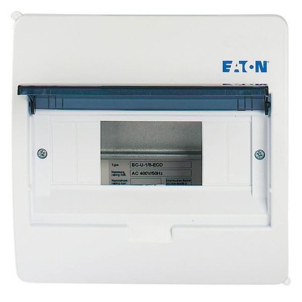 ECO Compact distribution board, flush mounting, 1-rows, 8 MU, IP40 image 11