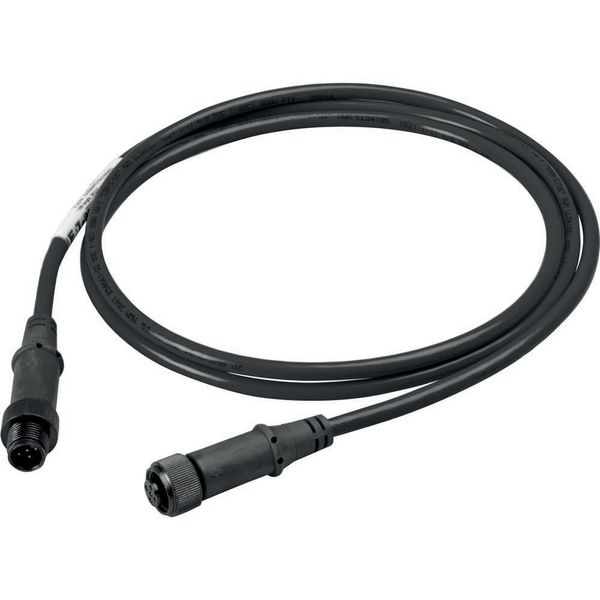 I/O-Device connection cable IP67, 5-pole, M 2, Prefabricated with M12 plug and M12 socket image 4