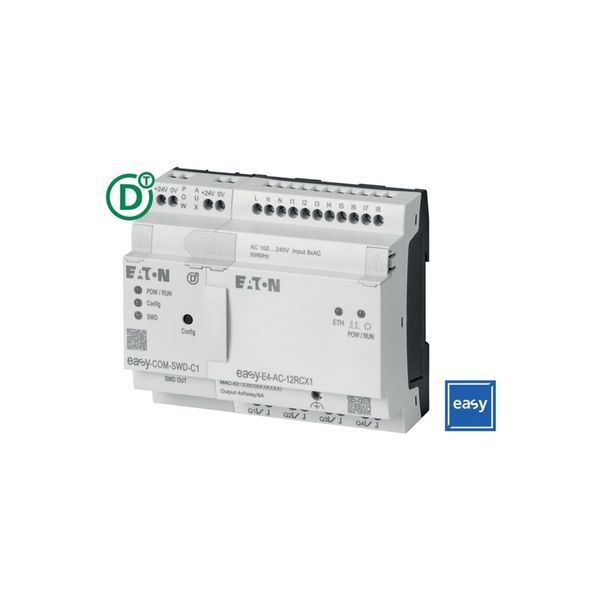 Bundle consisting of EASY-E4-AC-12RCX1 and EASY-COM-SWD-C1 image 9