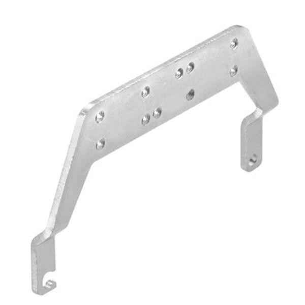 Shield clamp for industrial connector, Size: 6, Sheet steel, galvanize image 1