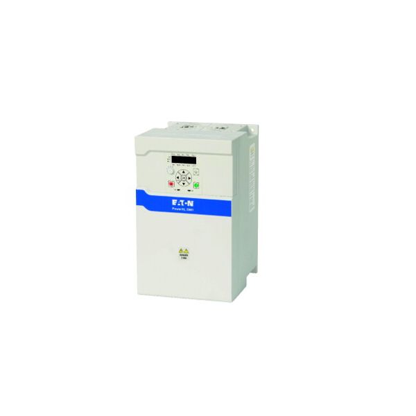 Variable frequency drive, 230 V AC, 3-phase, 32 A, 7.5 kW, IP20/NEMA0, 7-digital display assembly, Setpoint potentiometer, Brake chopper, FS4 image 1