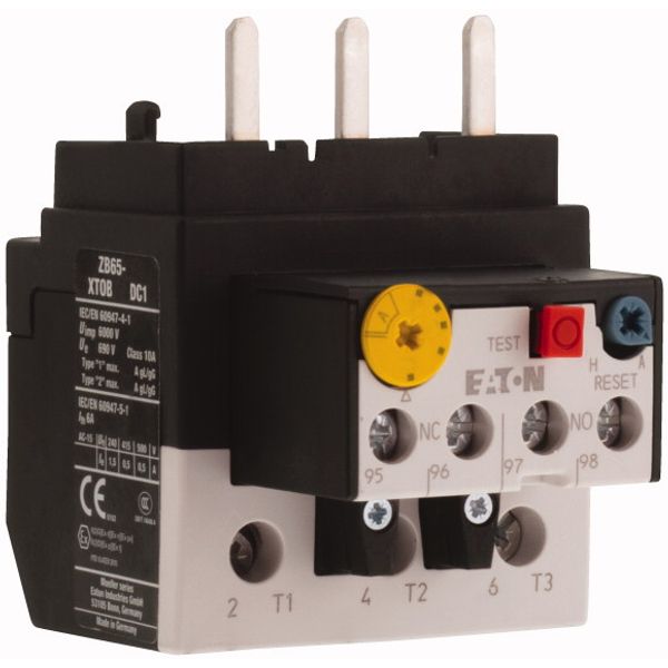 Overload relay, ZB65, Ir= 24 - 40 A, 1 N/O, 1 N/C, Direct mounting, IP00 image 4