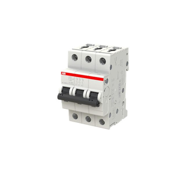 S203-D16 Miniature Circuit Breaker - 3P - D - 16 A image 3