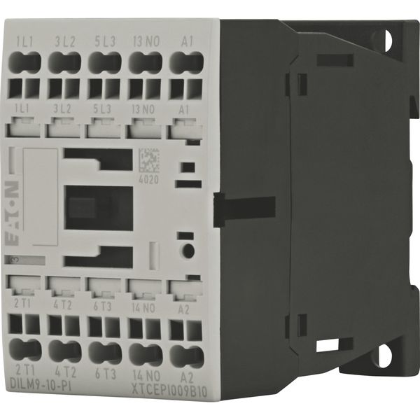 Contactor, 3 pole, 380 V 400 V 4 kW, 1 N/O, 230 V 50/60 Hz, AC operation, Push in terminals image 13