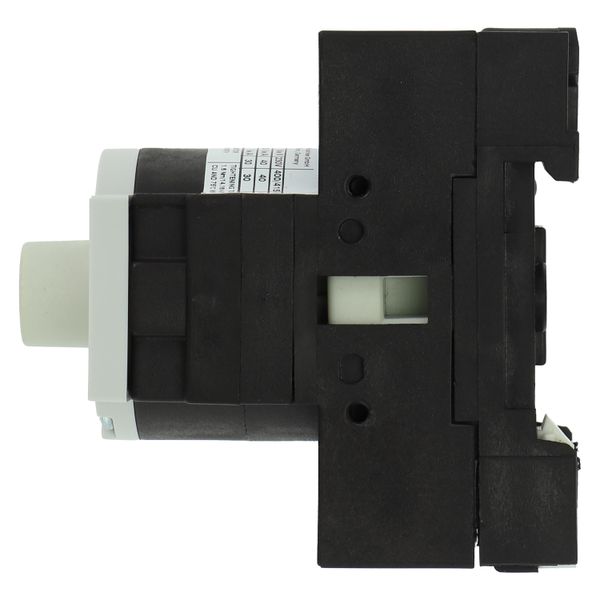 On-Off switch, P1, 40 A, rear mounting, 3 pole, Without metal shaft image 11