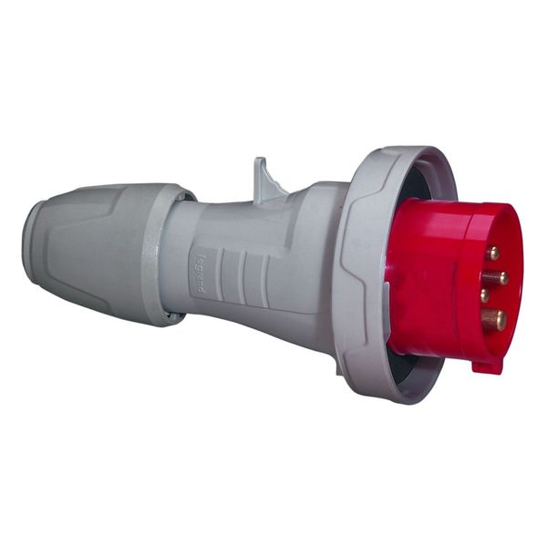 Straight plug P17 - IP66/67 - 380/415 V~ - 32 A - 3P+E image 1