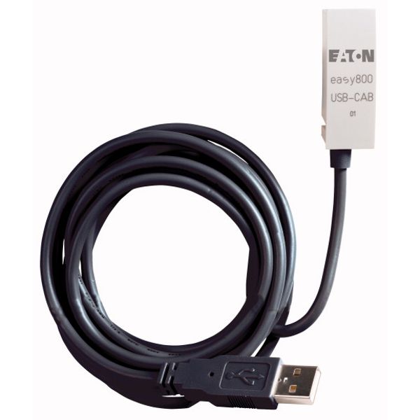 Programming cable, easy800/MFD-CP8/CP10/EC4P, USB, 2m image 1