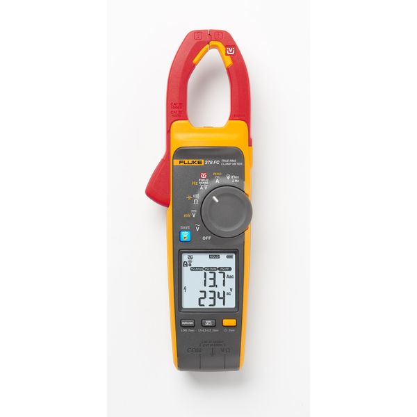 FLUKE-378 FC/E Fluke 378 FC True-rms Non-Contact Voltage AC/DC Clamp Meter with iFlex image 2
