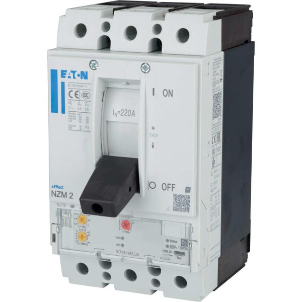 NZM2 PXR20 circuit breaker, 220A, 3p, screw terminal image 10