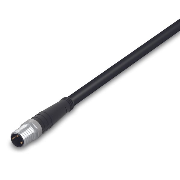 Sensor/Actuator cable M8 plug straight 3-pole image 1