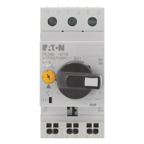 Motor-protective circuit-breaker, 2.2 kW, 4 - 6.3 A, Feed-side screw terminals/output-side push-in terminals image 9
