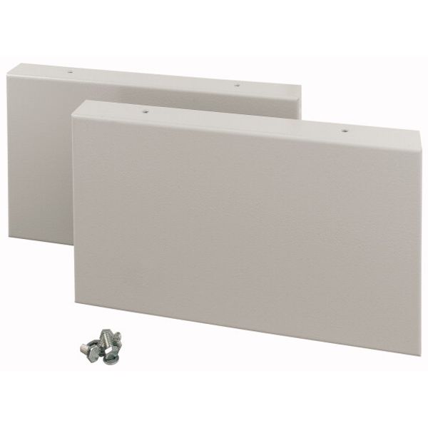 Plinth, side panels for HxD 200 x 400mm, grey image 1