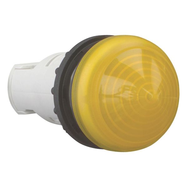 Indicator light, RMQ-Titan, Extended, conical, without light elements, For filament bulbs, neon bulbs and LEDs up to 2.4 W, with BA 9s lamp socket, ye image 7