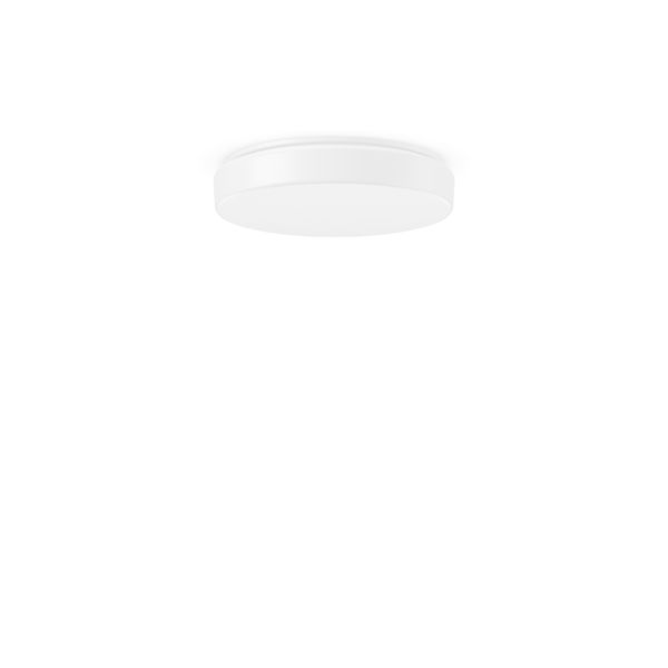 Flat Polymero Kreis Slim, 11 W, 1300 lm, 840, white, Phase-cut Ceiling image 2