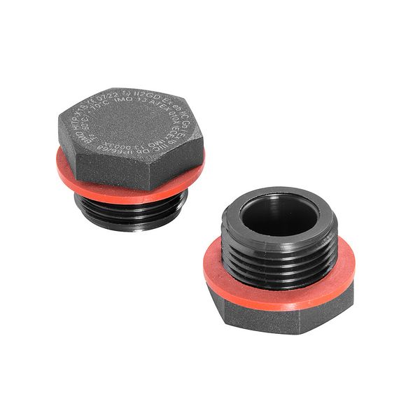 Ex sealing plugs (plastic), M 16, 12 mm, Polyamide 6, Silicone image 4