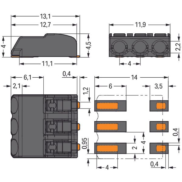 SMD PCB terminal block image 3